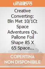 Creative Converting: Bln Met 10/1Ct Space Adventures Qs. Pallone Foil Shape 85 X 65 Space Adventures giochi