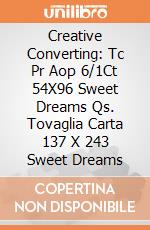Creative Converting: Tc Pr Aop 6/1Ct 54X96 Sweet Dreams Qs. Tovaglia Carta 137 X 243 Sweet Dreams giochi