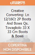 Creative Converting: Ln 12/16Ct 2P Boots And Bows Qs. Tovagliolo 33 X 33 Cm Boots & Bows giochi