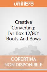 Creative Converting: Fvr Box 12/8Ct Boots And Bows giochi