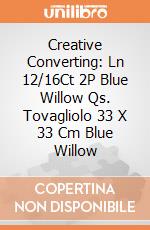 Creative Converting: Ln 12/16Ct 2P Blue Willow Qs. Tovagliolo 33 X 33 Cm Blue Willow giochi