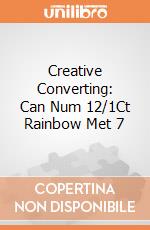 Creative Converting: Can Num 12/1Ct Rainbow Met 7 giochi