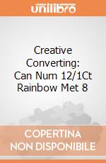 Creative Converting: Can Num 12/1Ct Rainbow Met 8 giochi