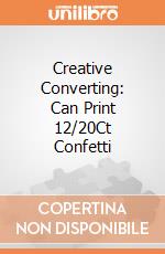 Creative Converting: Can Print 12/20Ct Confetti giochi