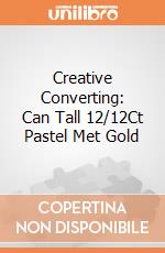 Creative Converting: Can Tall 12/12Ct Pastel Met Gold giochi
