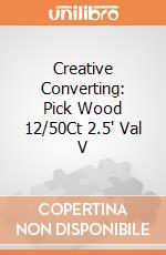 Creative Converting: Pick Wood 12/50Ct 2.5' Val V giochi