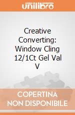 Creative Converting: Window Cling 12/1Ct Gel Val V giochi
