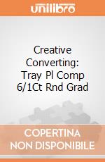 Creative Converting: Tray Pl Comp 6/1Ct Rnd Grad giochi