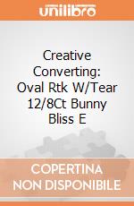 Creative Converting: Oval Rtk W/Tear 12/8Ct Bunny Bliss E giochi
