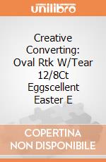 Creative Converting: Oval Rtk W/Tear 12/8Ct Eggscellent Easter E giochi