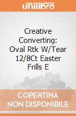 Creative Converting: Oval Rtk W/Tear 12/8Ct Easter Frills E giochi
