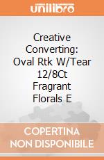 Creative Converting: Oval Rtk W/Tear 12/8Ct Fragrant Florals E giochi