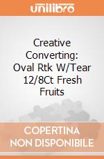 Creative Converting: Oval Rtk W/Tear 12/8Ct Fresh Fruits giochi