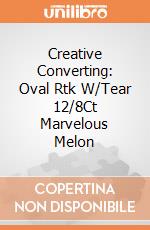 Creative Converting: Oval Rtk W/Tear 12/8Ct Marvelous Melon giochi