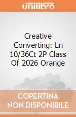 Creative Converting: Ln 10/36Ct 2P Class Of 2026 Orange giochi