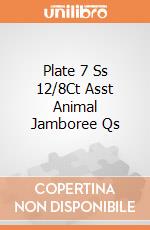 Plate 7 Ss 12/8Ct Asst Animal Jamboree Qs giochi