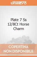 Plate 7 Ss 12/8Ct Horse Charm giochi