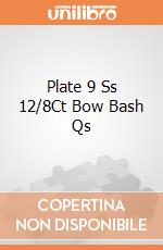 Plate 9 Ss 12/8Ct Bow Bash Qs giochi