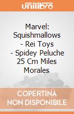 Marvel: Squishmallows - Rei Toys - Spidey Peluche 25 Cm Miles Morales gioco