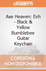 Axe Heaven: Evh - Black & Yellow Bumblebee Guitar Keychain giochi