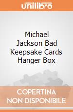 Michael Jackson Bad Keepsake Cards Hanger Box giochi