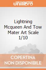 Lightning Mcqueen And Tow Mater Art Scale 1/10 giochi