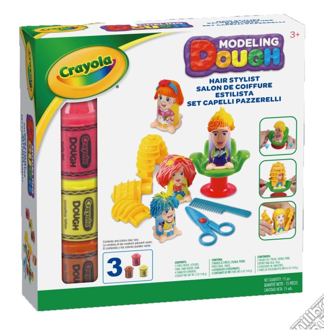 Pasta Da Modellare - Set Capelli Pazzerelli gioco di Crayola