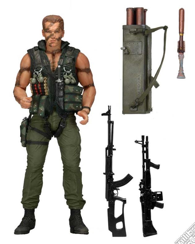 Commando John Matrix 30th Anniversary Edition Action Figure gioco di Neca