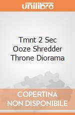 Tmnt 2 Sec Ooze Shredder Throne Diorama giochi