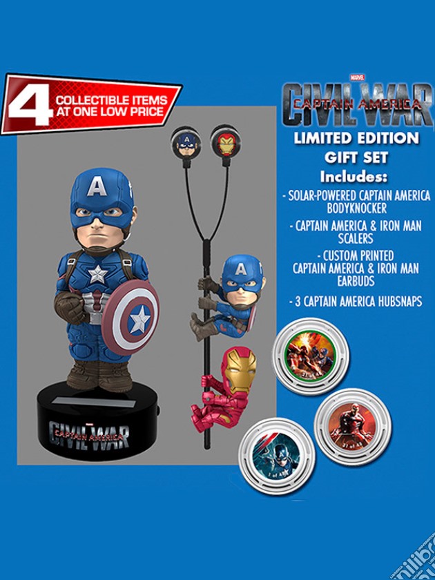 Marvel: Neca - Captain America - Civil War Gift Set gioco di Neca
