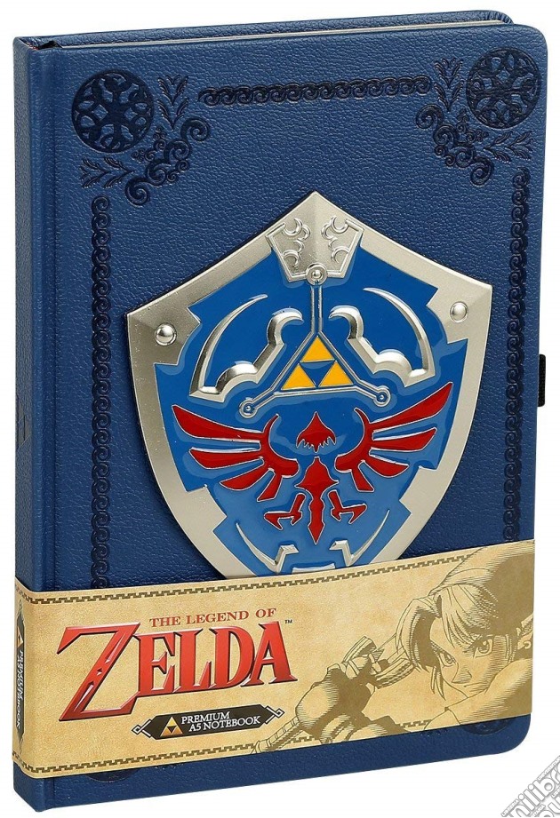 Zelda - Metal Shield Premium Journal A5 Pu Journal (Quaderno) gioco