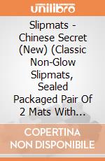 Slipmats - Chinese Secret (New) (Classic Non-Glow Slipmats, Sealed Packaged Pair Of 2 Mats With Retail Hang Tab)