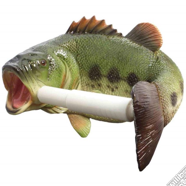 Big Mouth Adc070 - Large Mouth Bass Toilet Paper Holder gioco