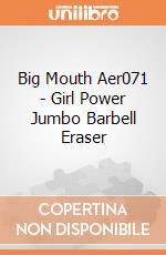 Big Mouth Aer071 - Girl Power Jumbo Barbell Eraser gioco