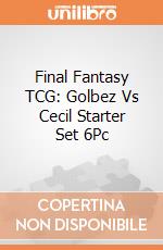 Final Fantasy TCG: Golbez Vs Cecil Starter Set 6Pc gioco
