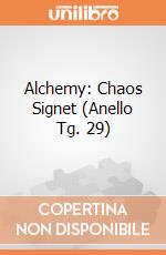 Alchemy: Chaos Signet (Anello Tg. 29) gioco di Alchemy Metalwear
