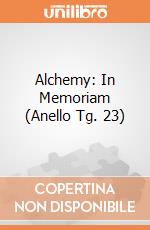 Alchemy: In Memoriam (Anello Tg. 23) gioco di Alchemy Metalwear