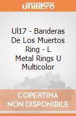 Ul17 - Banderas De Los Muertos Ring - L Metal Rings U Multicolor gioco