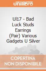 Ul17 - Bad Luck Studs Earrings (Pair) Various Gadgets U Silver gioco