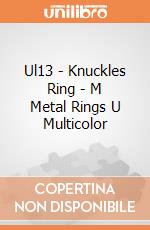 Ul13 - Knuckles Ring - M Metal Rings U Multicolor gioco