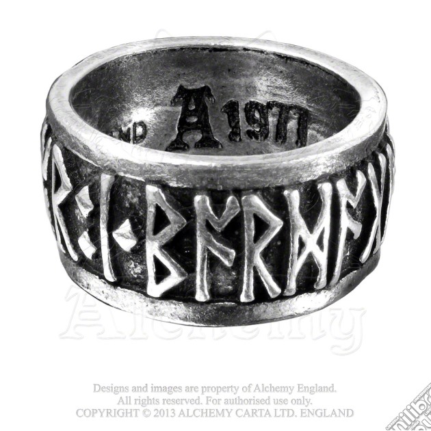 Alchemy: Runeband (Anello Tg. 27) gioco di Alchemy Metalwear