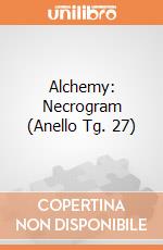 Alchemy: Necrogram (Anello Tg. 27) gioco di Alchemy Metalwear