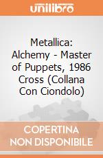 Metallica: Alchemy - Master of Puppets, 1986 Cross (Collana Con Ciondolo)