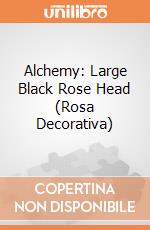 Alchemy: Large Black Rose Head (Rosa Decorativa)