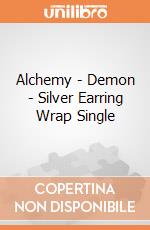Alchemy - Demon - Silver Earring Wrap Single gioco di Alchemy Gothic