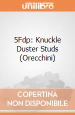 5Fdp: Knuckle Duster Studs (Orecchini) gioco di Alchemy Rocks