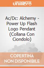 Ac/Dc: Alchemy - Power Up Flash Logo Pendant (Collana Con Ciondolo) gioco
