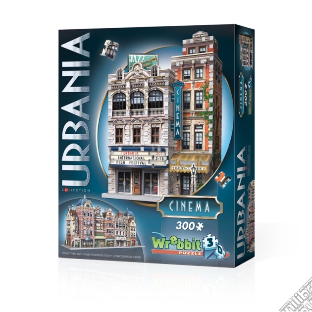 Wrebbit W3D-502 - Urbania - Cinema (Puzzle 3D 295 Pz) gioco di Wrebbit
