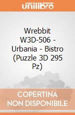 Wrebbit W3D-506 - Urbania - Bistro (Puzzle 3D 295 Pz) gioco di Wrebbit