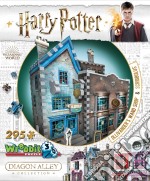 Wrebbit W3D-0508 - Harry Potter - 3D Puzzle 295 Pz - Diagon Alley Ollivander's Wand Shop + Scribbulus